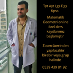 Online Matematik ve geometri ozel ders verilir