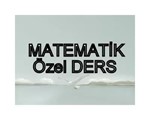 MATEMATİK GEOMETRİ ÖZEL DERS